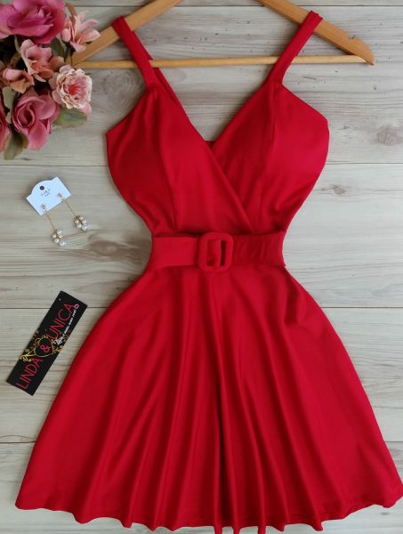 Vestido transpassado