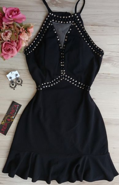 Vestido Festa Bordado