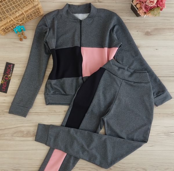 Conjunto Calça + Blusa Plus Size