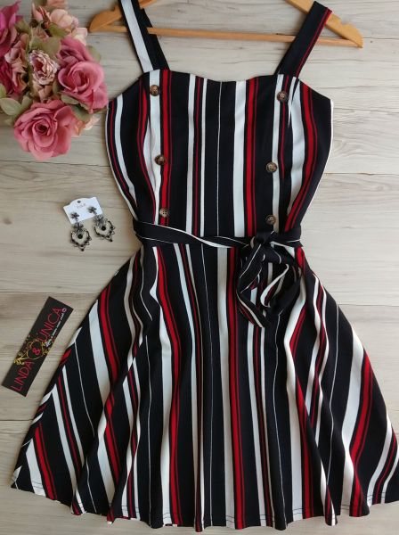 Vestido Listras