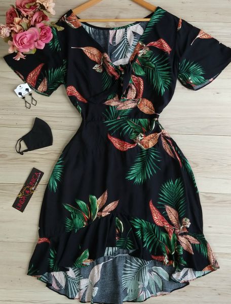 Vestido Manguinha Plus Size
