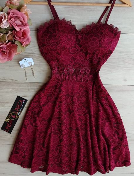 Vestido Renda Boneca