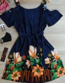 Vestido Ombro Vazado