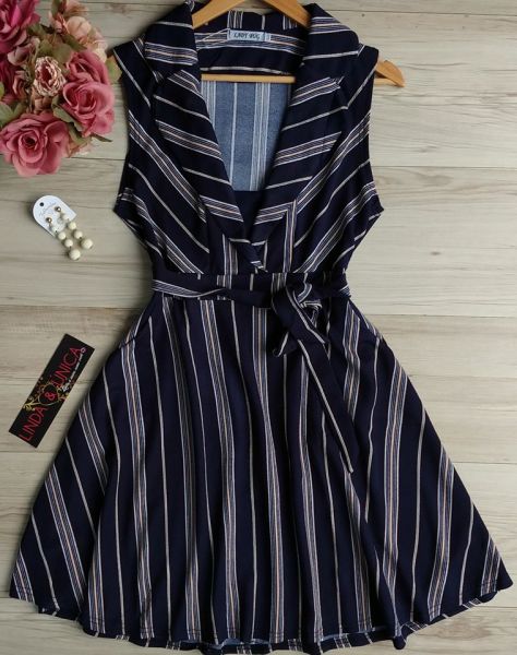 Vestido Listrado