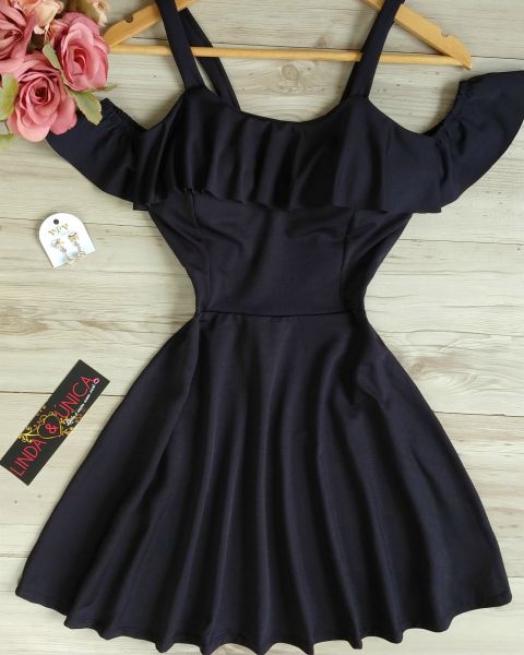 Vestido Boneca com Manguinha Cigana
