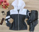 Conjunto Calça + Blusa com Capuz