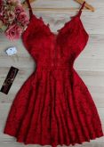 Vestido Renda rodadinho