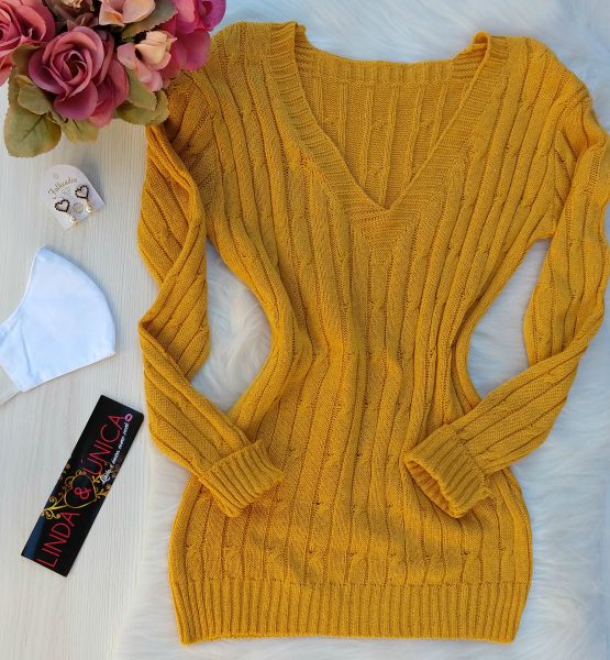 Blusa Tricot Básica
