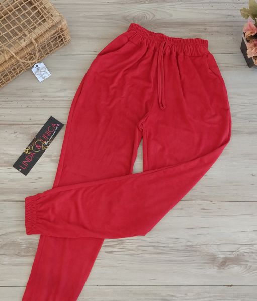 X. Calça Anita Suede