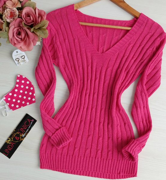 Blusa Tricot Básica