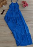 Vestido Longo Frente Única  Jú
