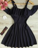 Vestido Boneca com Manguinha Cigana