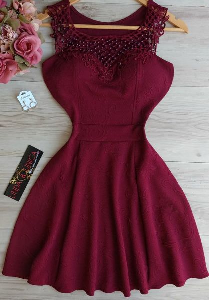.Vestido Boneca Bordado