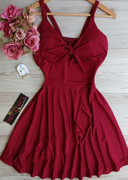 .Vestido Boneca Laço